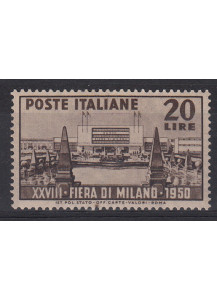 1950 28° Fiera Di Milano Perfetto non Linguellato 1 Val Sassone 616